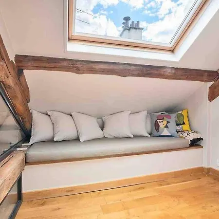 Lägenhet Charming Flat Marais With Ac - Close To Louvre